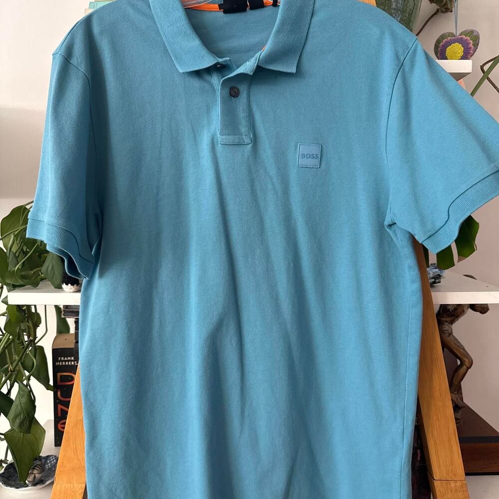 Hugo-boss Men's Blue Polo-shirts